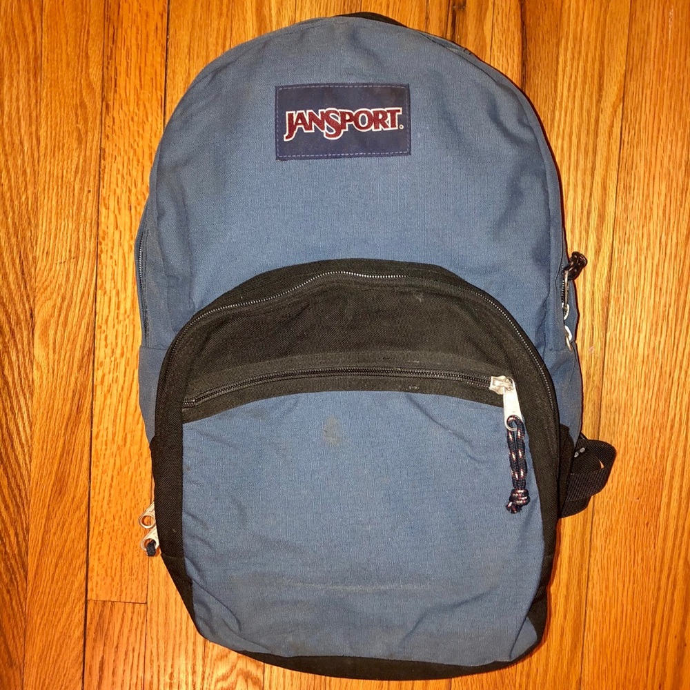JanSport Backbag Blue & Black